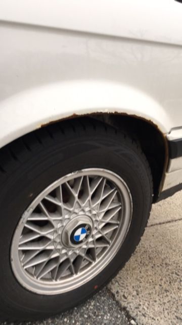 1994 Alpine White BMW 3-Series Sedan