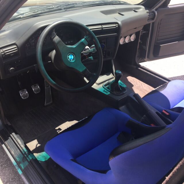 1989 Gray BMW 3-Series Coupe