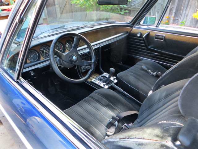 1973 Baikel Blue BMW 3-Series Coupe