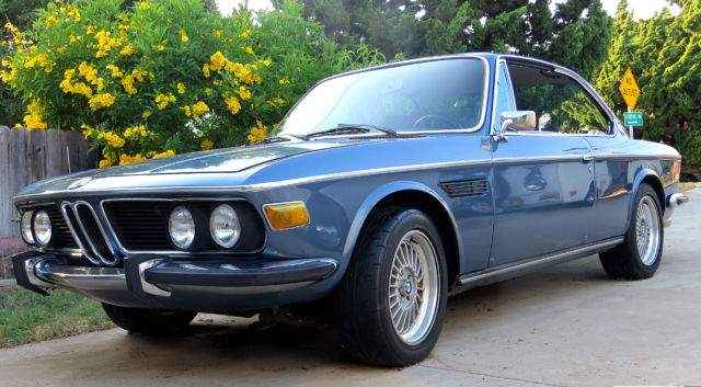 1973 Baikel Blue BMW 3-Series Coupe