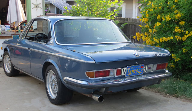 1973 Baikel Blue BMW 3-Series Coupe