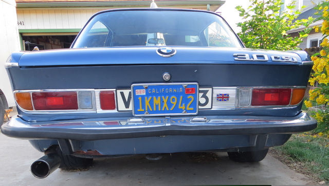 1973 Baikel Blue BMW 3-Series Coupe