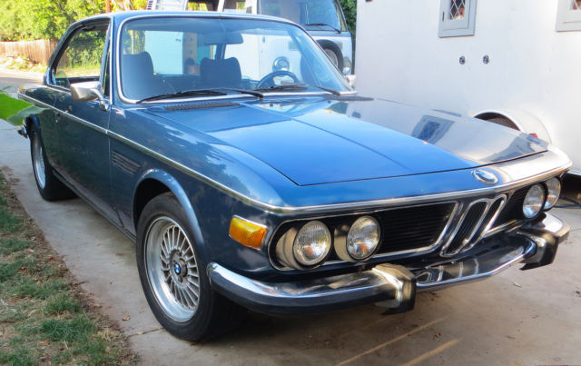 1973 Baikel Blue BMW 3-Series Coupe