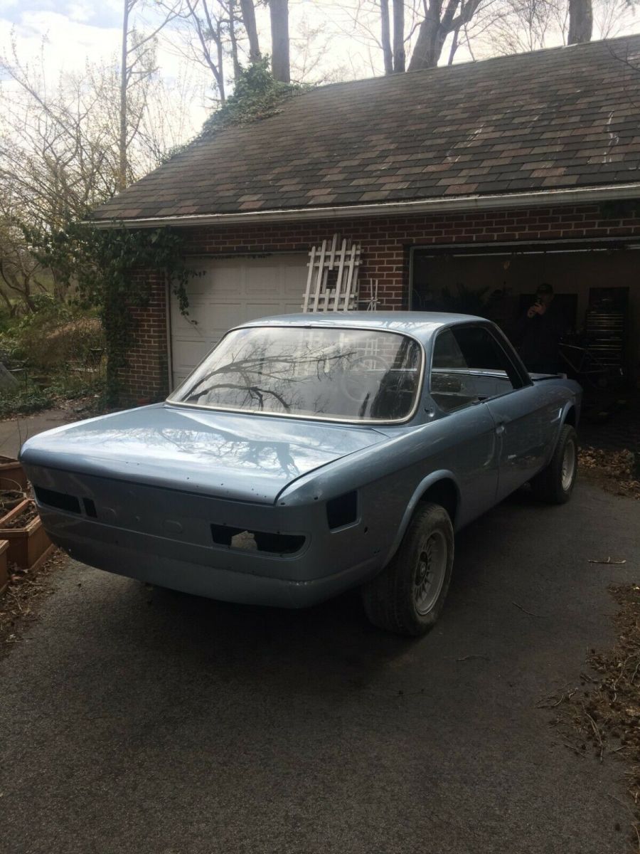 1972 Blue BMW 3.0 CSL Coupe