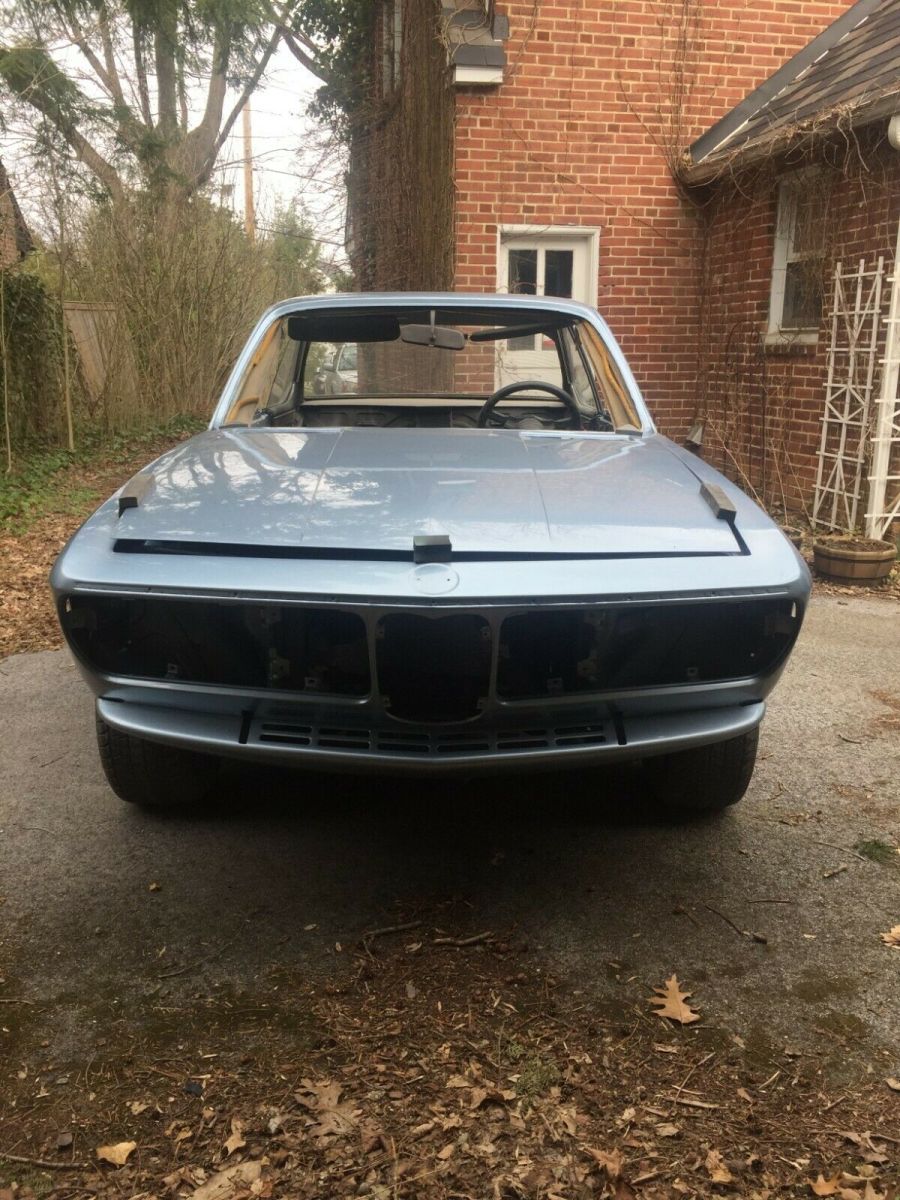 1972 Blue BMW 3.0 CSL Coupe