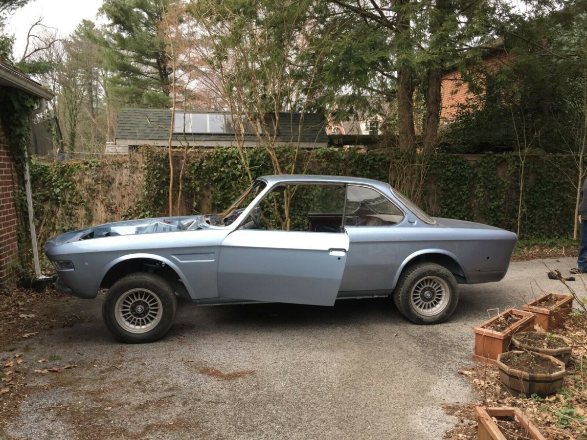 1972 Blue BMW 3.0 CSL Coupe