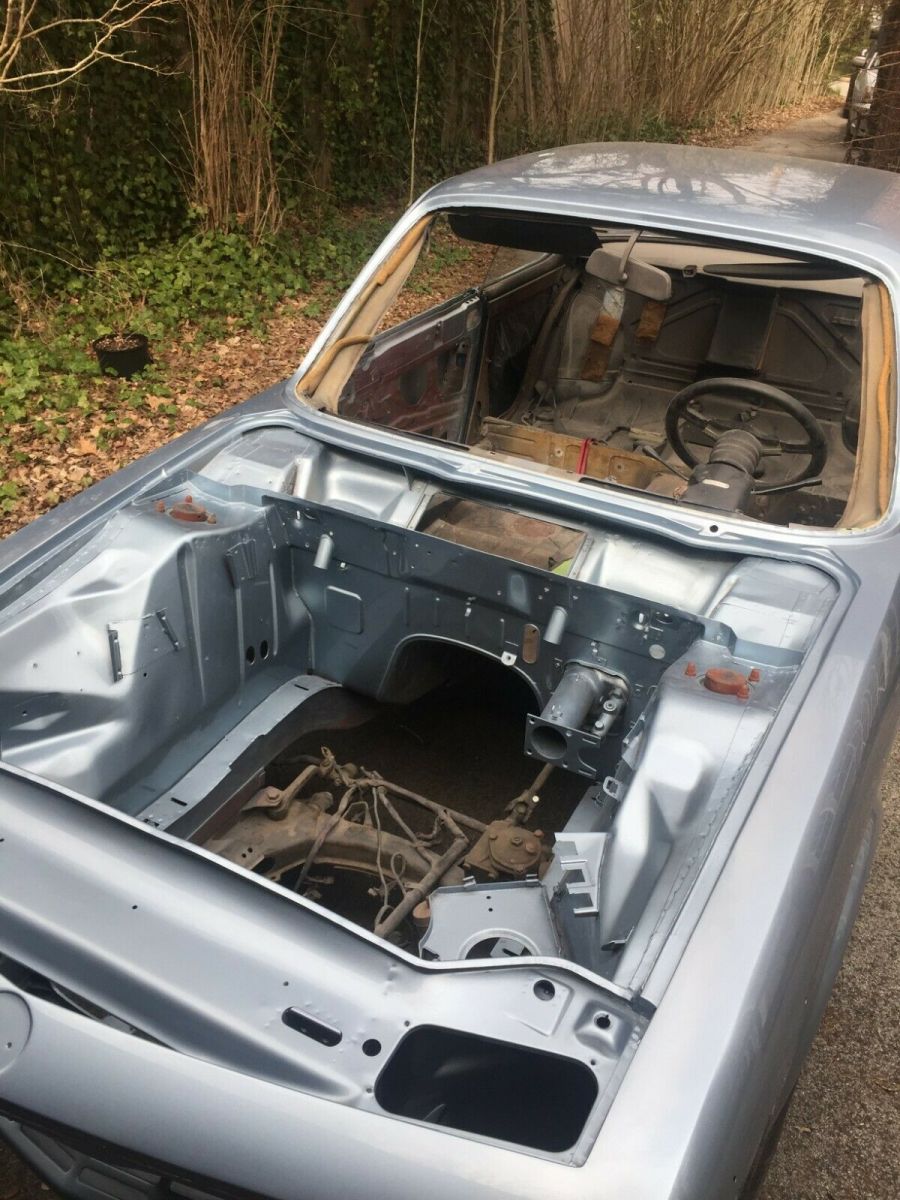 1972 Blue BMW 3.0 CSL Coupe