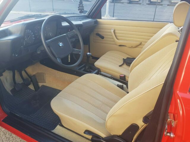 1983 Red BMW 3-Series Coupe