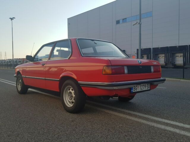 1983 Red BMW 3-Series Coupe