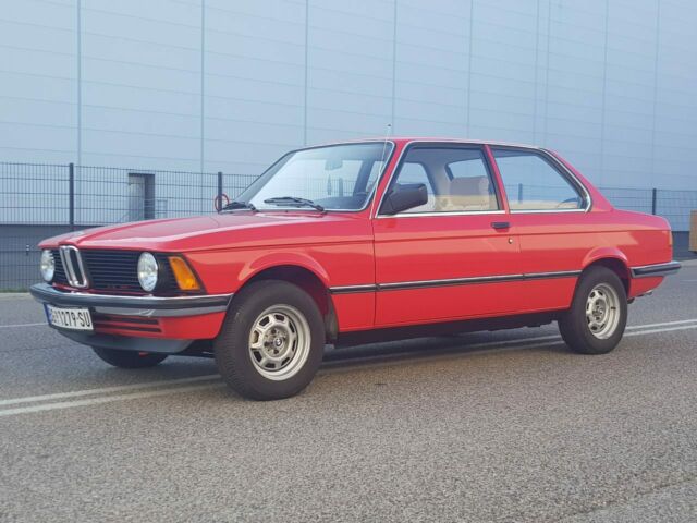 1983 Red BMW 3-Series Coupe