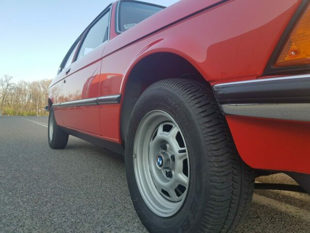 1983 Red BMW 3-Series Coupe