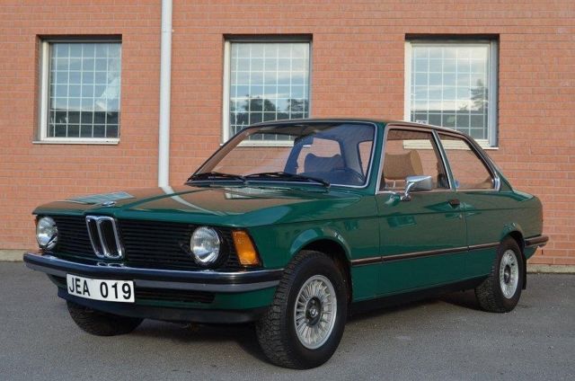1976 Green BMW 3-Series Coupe