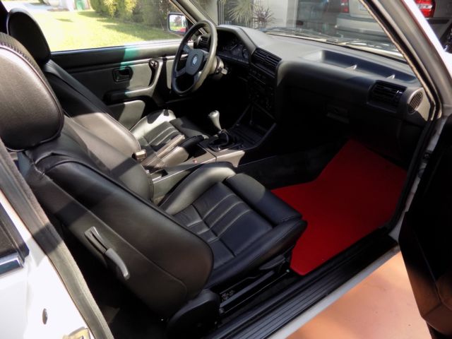 1985 White BMW 3-Series Coupe