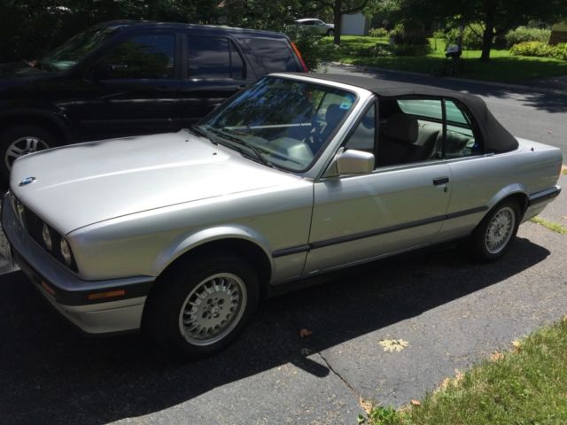 1991 Silver BMW 3-Series Coupe