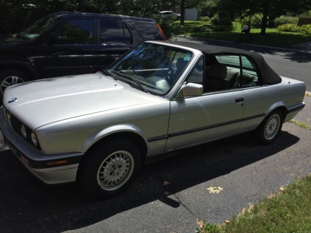 1991 Silver BMW 3-Series Coupe