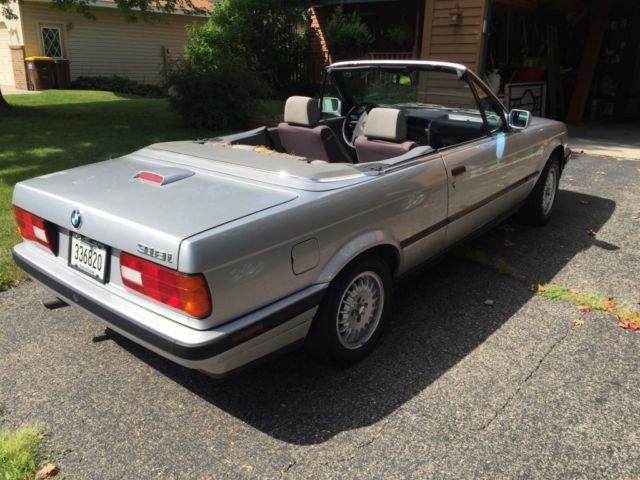 1991 Silver BMW 3-Series Coupe
