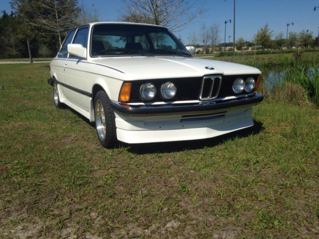 1983 White BMW 3-Series Coupe