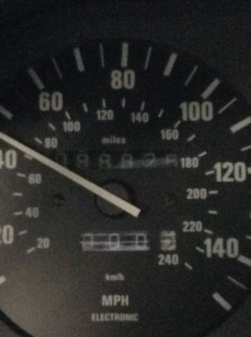 1987 Cirrus blue BMW 3-Series Sedan