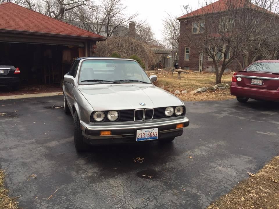 1989 Gray BMW 3-Series Coupe