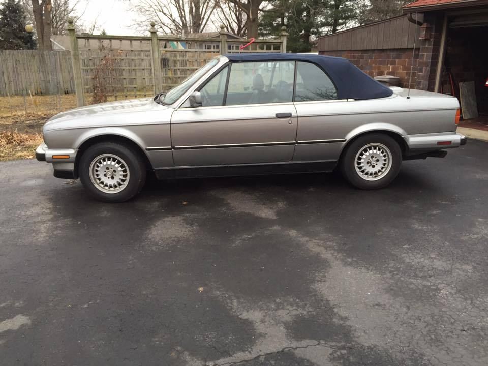 1989 Gray BMW 3-Series Coupe