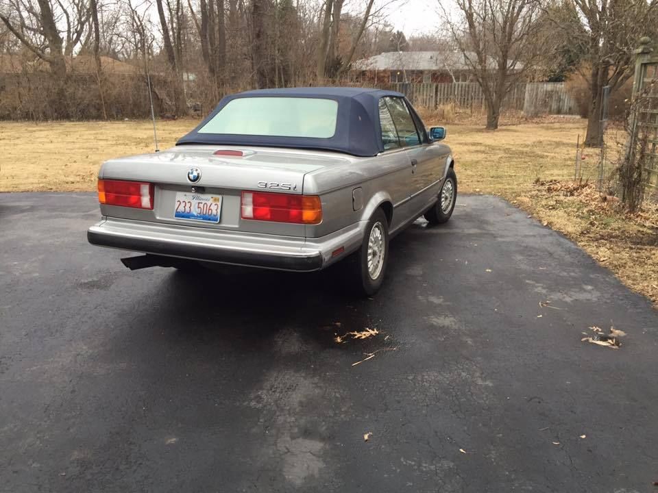 1989 Gray BMW 3-Series Coupe