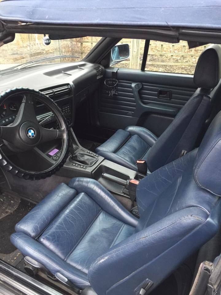 1989 Gray BMW 3-Series Coupe