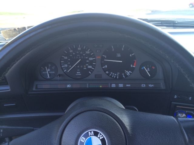 1986 Gold BMW 3-Series Coupe