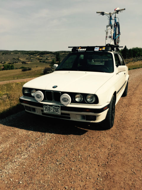 1991 ALPINE WHITE BMW 3-Series SEDAN