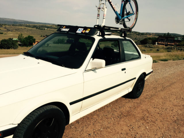 1991 ALPINE WHITE BMW 3-Series SEDAN