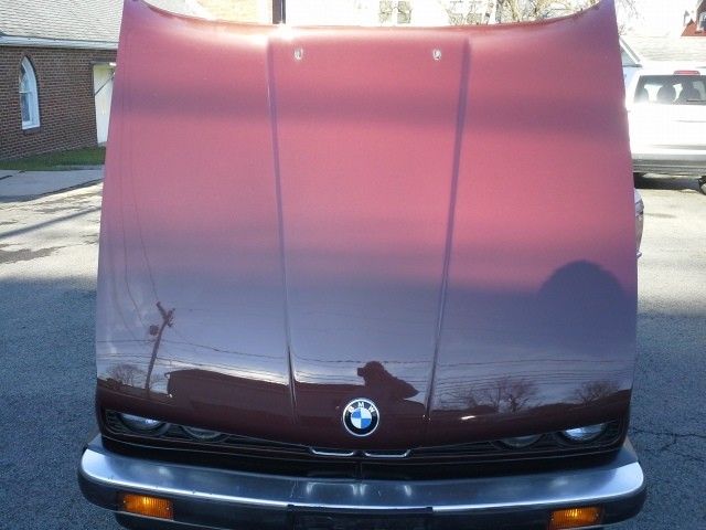 1987 " Dark Maroon metallic " BMW 3-Series 2 door