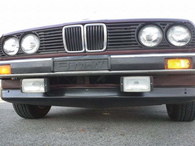 1987 " Dark Maroon metallic " BMW 3-Series 2 door