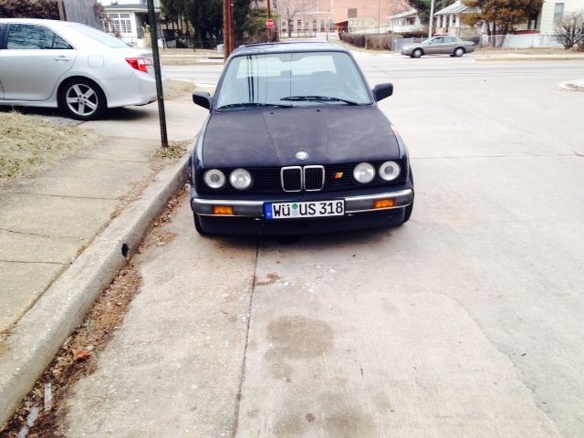 1987 Blue BMW 3-Series Coupe