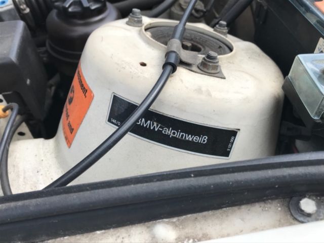 1987 White BMW 3-Series Coupe