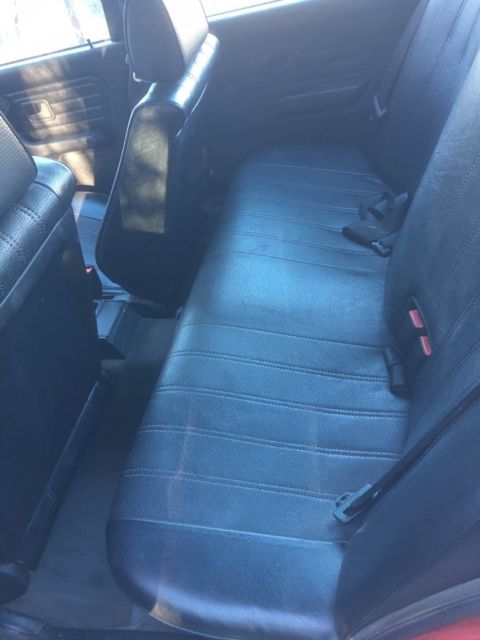 1988 Red BMW 3-Series