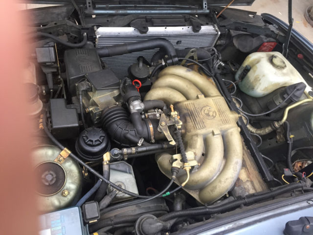 1988 Blue BMW 3-Series Convertible