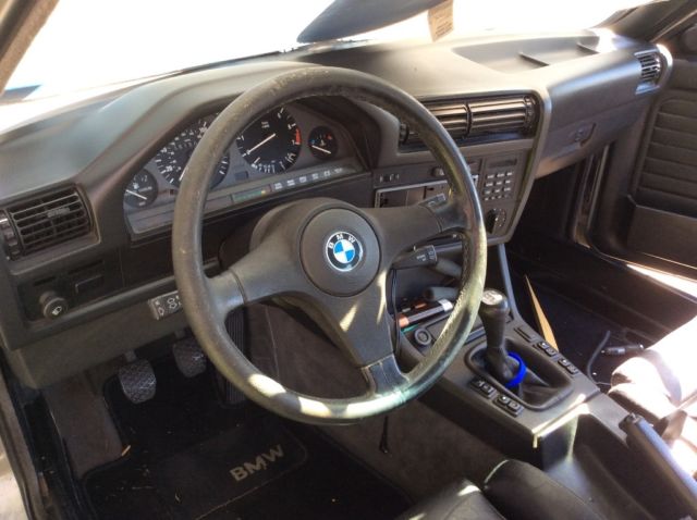 1988 Silver BMW 3-Series Convertible