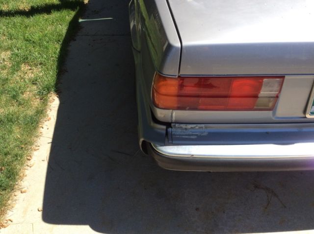 1988 Silver BMW 3-Series Convertible