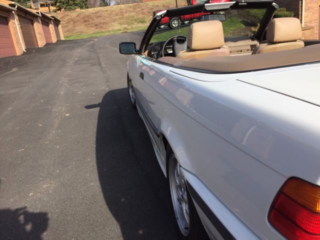 1987 Red BMW 3-Series Convertible