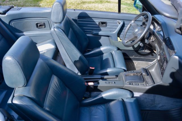 1988 Blue BMW 3-Series Convertible