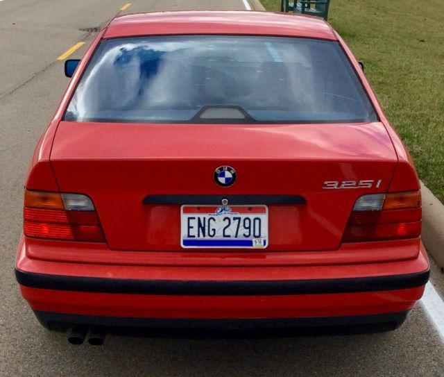 1993 Red BMW 3-Series