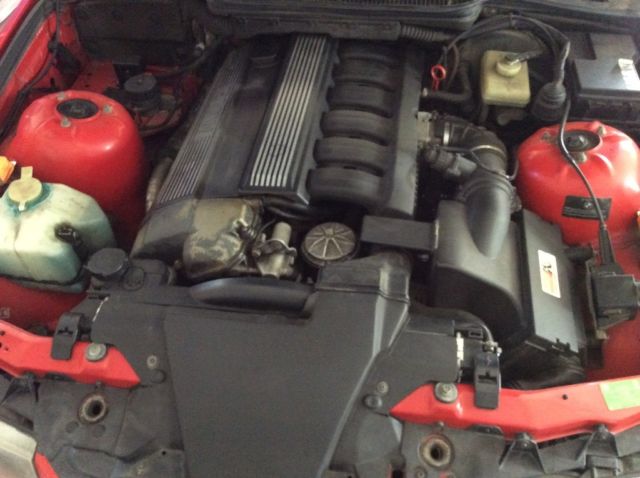 1993 Red BMW 3-Series