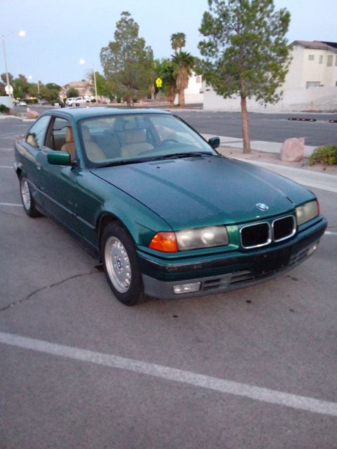 1992 Green BMW 3-Series Coupe