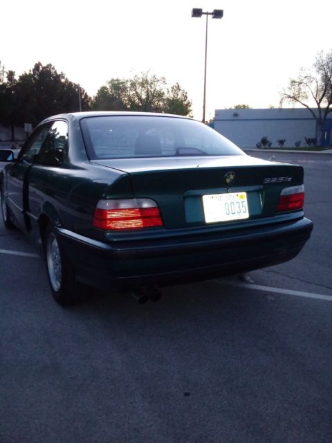 1992 Green BMW 3-Series Coupe