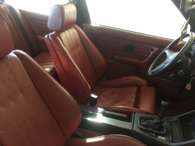 1988 White BMW 3-Series Coupe