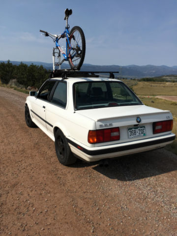 1991 White BMW 3-Series Coupe
