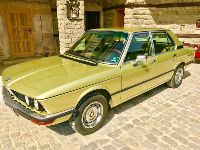 1977 olive green mettalic BMW 5-Series Sedan