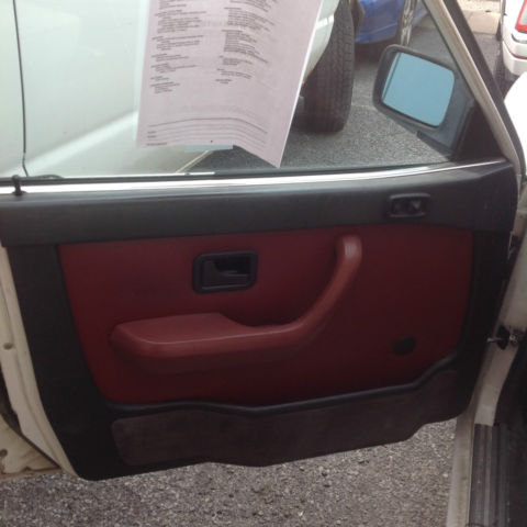 1983 White BMW 5-Series