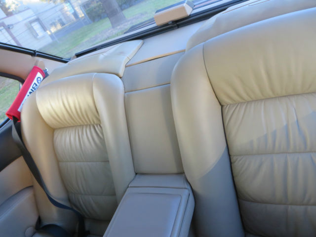 1988 Red BMW 6-Series Coupe