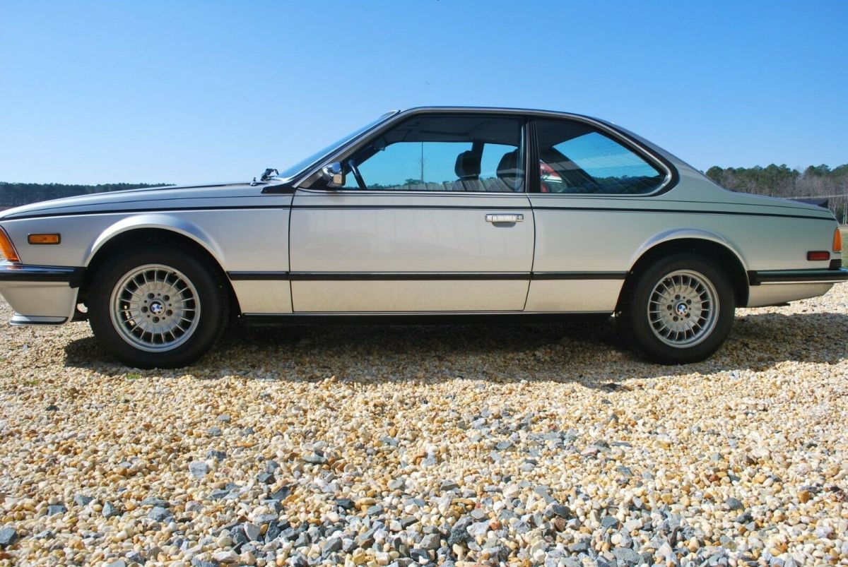 1983 Silver BMW 6-Series Coupe