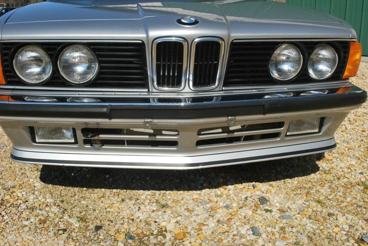 1983 Silver BMW 6-Series Coupe